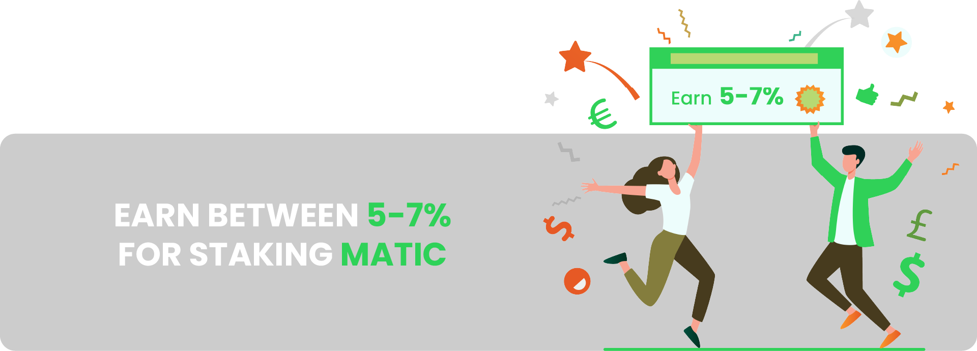 How much can you make staking Matic?